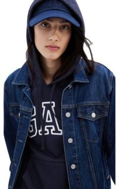 GAP HERITAGE Dámska mikina, tmavo modrá, veľkosť