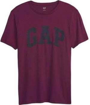 GAP V-BASIC LOGO T Pánske tričko, vínová, veľkosť