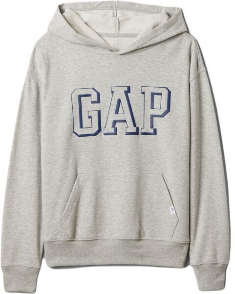 GAP V-FRCH LOGO Chlapčenská mikina, sivá, veľkosť