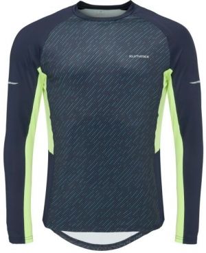 Klimatex AIDAN1 Pánske funkčné tričko s dlhým rukávom, tmavo modrá, veľkosť XXL