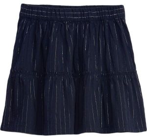 GAP V-W TIER MINI Dievčenská sukňa, tmavo modrá, veľkosť