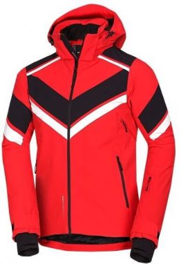 Northfinder HARDY Pánska lyžiarska bunda, červená, veľkosť