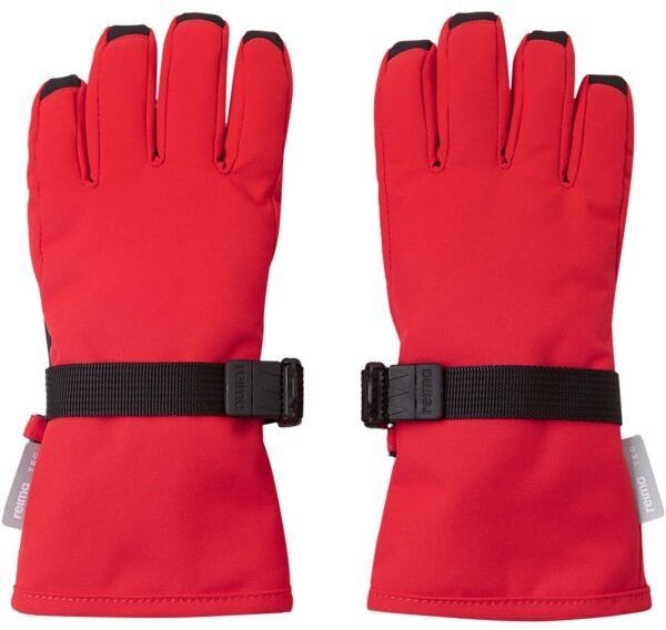 REIMA TARTU Detské rukavice s membránou, červená, veľkosť