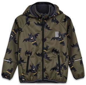 LEGO® kidswear LWSCOUT 620 Chlapčenská  softshellová bunda, khaki, veľkosť