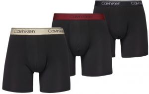 Calvin Klein MICRO STRETCH BOXER BRIEF 3PK Pánske trenírky, čierna, veľkosť