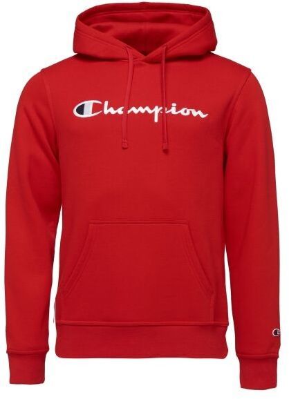 Champion SCRIPT SHOP Pánska mikina, červená, veľkosť