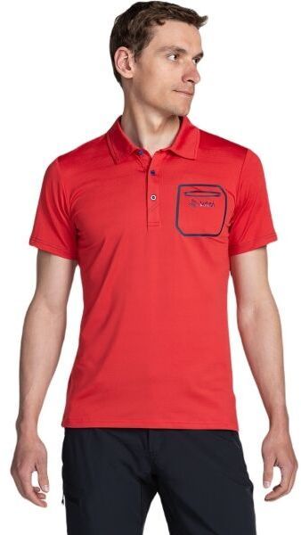 KILPI GIVRY Pánske polo tričko, červená, veľkosť