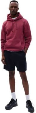 GAP FA23 FLEECE Pánska mikina, červená, veľkosť