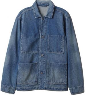 GAP DENIM CHORE Pánska bunda, modrá, veľkosť