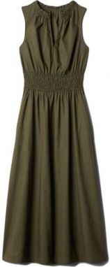 GAP V-ZEN Dámske šaty, khaki, veľkosť