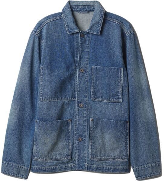 GAP DENIM CHORE Pánska bunda, modrá, veľkosť