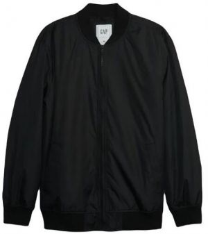 GAP V-BOMBER Pánska bunda, čierna, veľkosť