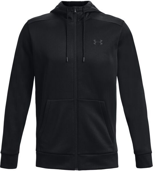 Under Armour ARMOUR FLEECE Pánska mikina, čierna, veľkosť S