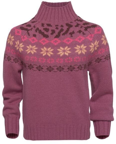 KARI TRAA INGRID KNIT Dámsky rolák, ružová, veľkosť