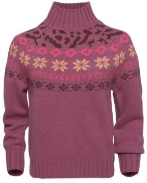 KARI TRAA INGRID KNIT Dámsky rolák, ružová, veľkosť