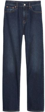 GAP 90S STRAIGHT Dámske džínsy, tmavo modrá, veľkosť
