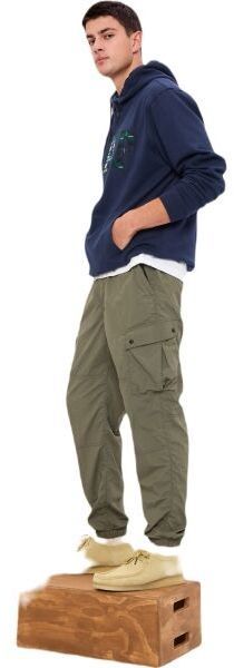 GAP TECH CARGO Pánske nohavice, khaki, veľkosť