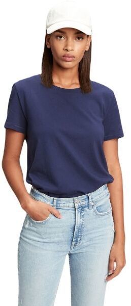 GAP ORGANIC Dámske tričko, tmavo modrá, veľkosť