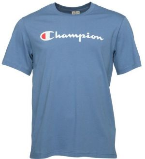 Champion SCRIPT SHOP Pánske tričko, modrá, veľkosť