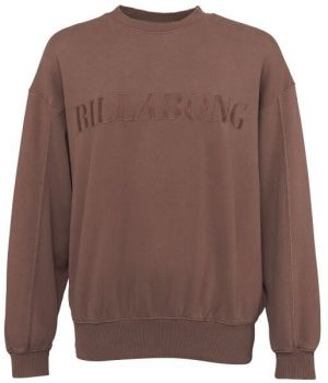 Billabong PALMIN KENDAL CREW Dámska mikina, hnedá, veľkosť