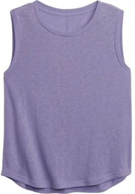 GAP LINEN BLEND SHELL Dámske tielko, fialová, veľkosť