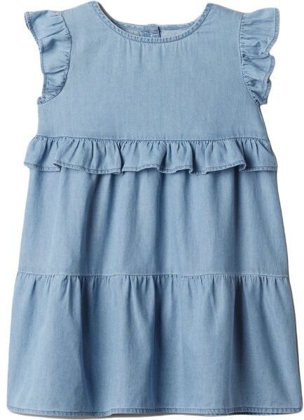 GAP BABY Dievčenské šaty, svetlomodrá, veľkosť 4Y