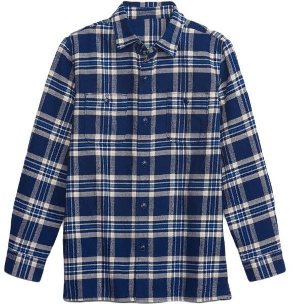 GAP LS FLANNEL Chlapčenská košeľa, modrá, veľkosť