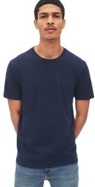 GAP CLASSIC Pánske tričko, tmavo modrá, veľkosť