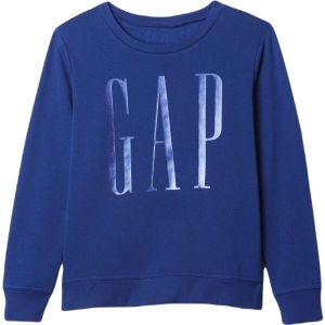 GAP V-LOGO Dámska mikina, modrá, veľkosť