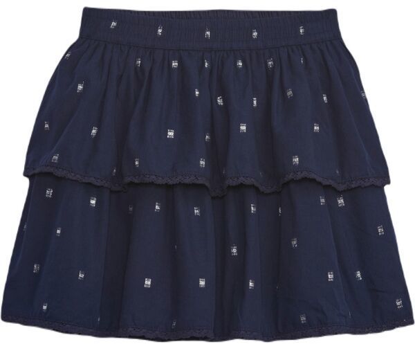 GAP RUFFLE WOV Dievčenská sukňa, tmavo modrá, veľkosť