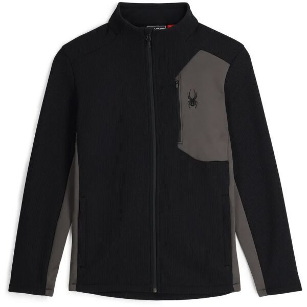 Spyder BANDIT Funkčný pánsky sveter, čierna, veľkosť