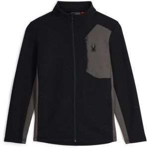 Spyder BANDIT Funkčný pánsky sveter, čierna, veľkosť