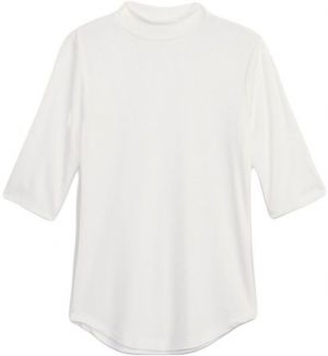 GAP BABY RIB MOCK Dámske tričko, biela, veľkosť