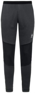 Odlo RUN EASY WARM Bežecké nohavice, tmavo sivá, veľkosť