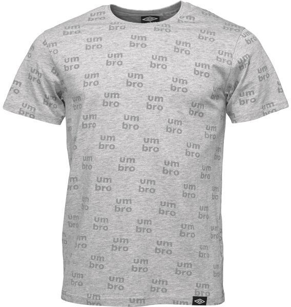 Umbro RODIE Pánske tričko, sivá, veľkosť XXL