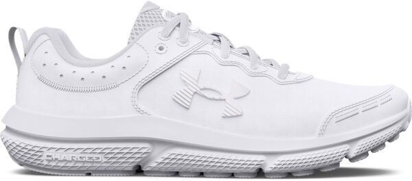 Under Armour ASSERT 10 UFM SYN Chlapčenská bežecká obuv, biela, veľkosť 38.5