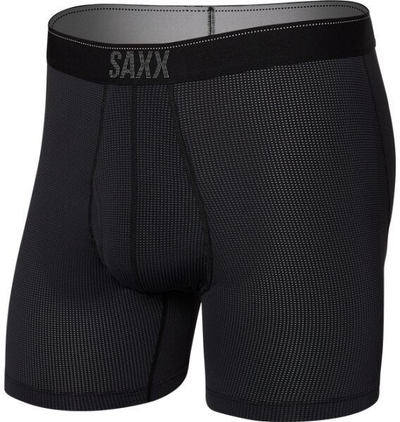 SAXX QUEST Pánske boxerky, čierna, veľkosť