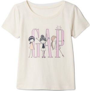 GAP BABY Detské tričko, biela, veľkosť