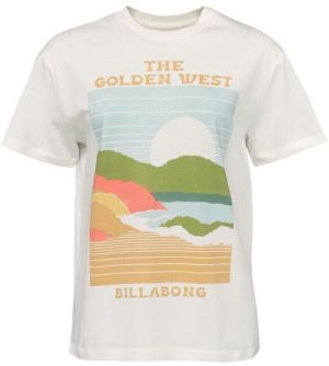 Billabong GOLDEN WEST Dámske tričko, biela, veľkosť