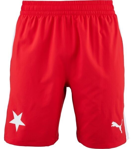 Puma SKS SHORTS CB PROMO Pánske futbalové šortky, červená, veľkosť