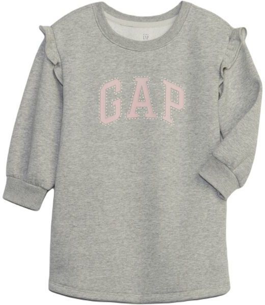 GAP BABY Dievčenské šaty, sivá, veľkosť