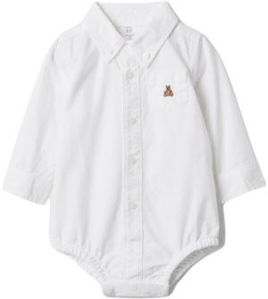 GAP BABY Detské body, biela, veľkosť