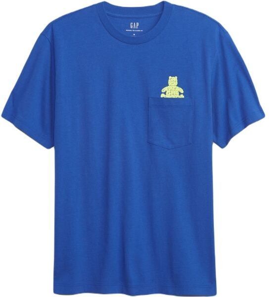 GAP BRANNAN Pánske tričko, modrá, veľkosť