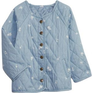 GAP BABY Detská bunda, svetlomodrá, veľkosť 5Y