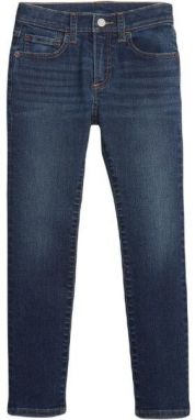 GAP V-SKINNY Chlapčenské džínsy, tmavo modrá, veľkosť 14Y