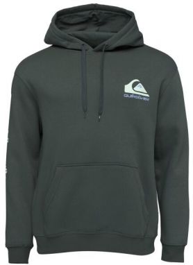 Quiksilver OMNI LOGO Pánska mikina, tmavo sivá, veľkosť