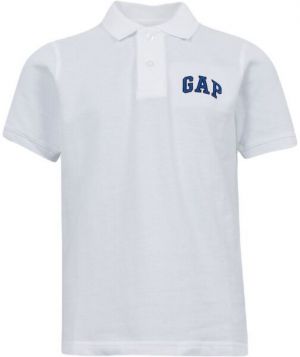 GAP LOGO POLO Detské tričko, biela, veľkosť