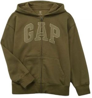 GAP ARCH Chlapčenská mikina, khaki, veľkosť