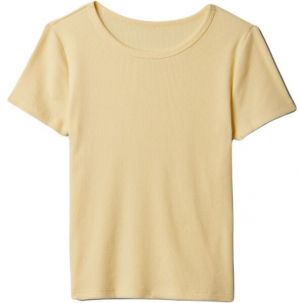 GAP SS RIB Dievčenské tričko, žltá, veľkosť
