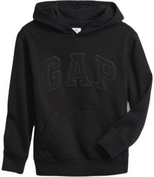 GAP V-TONAL LOGO Chlapčenská mikina, čierna, veľkosť